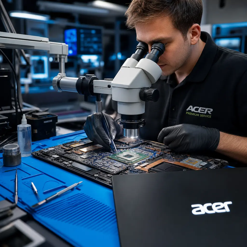 Замена видеокарты ноутбука Acer в Астрахани