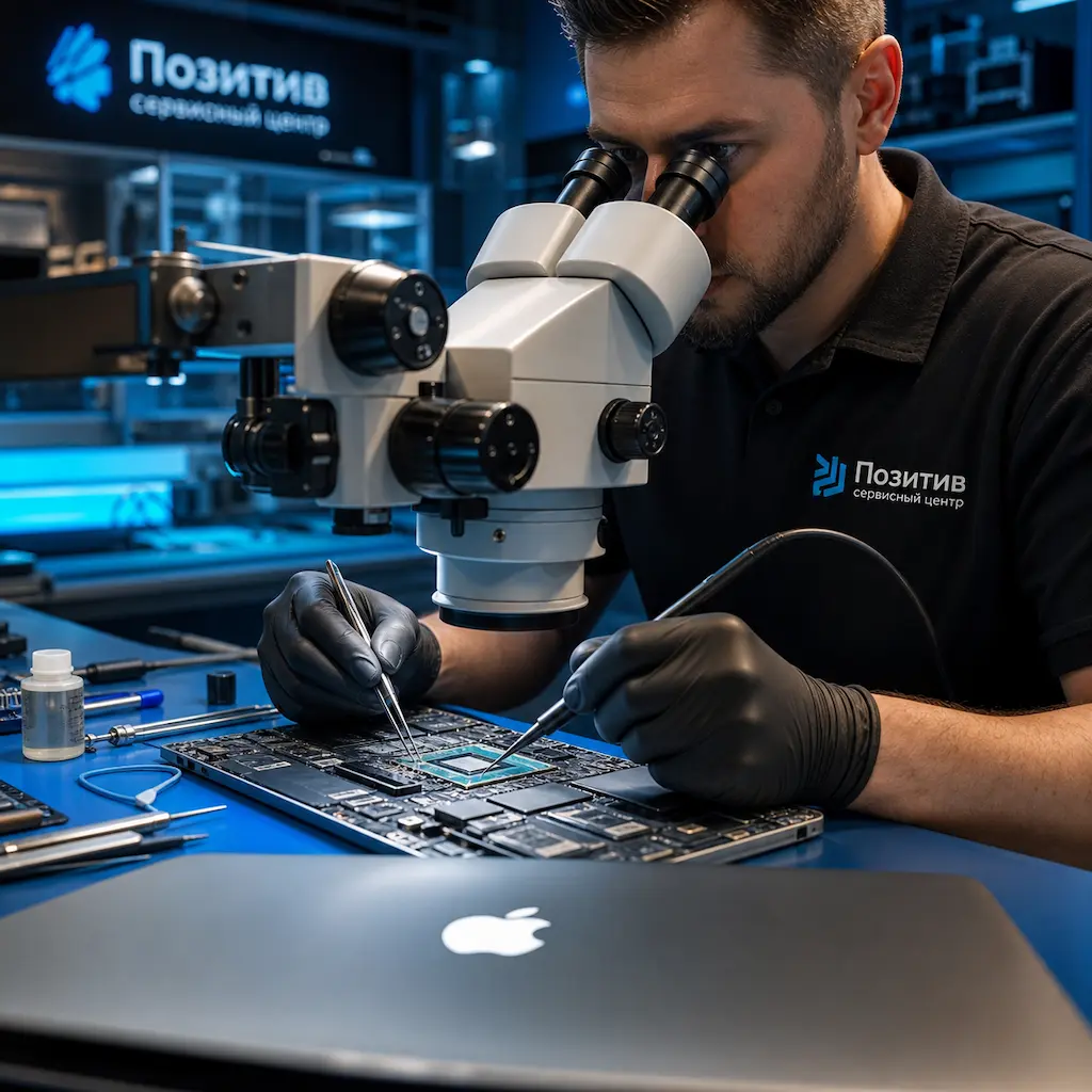 Замена видеокарты Apple MacBook в Астрахани