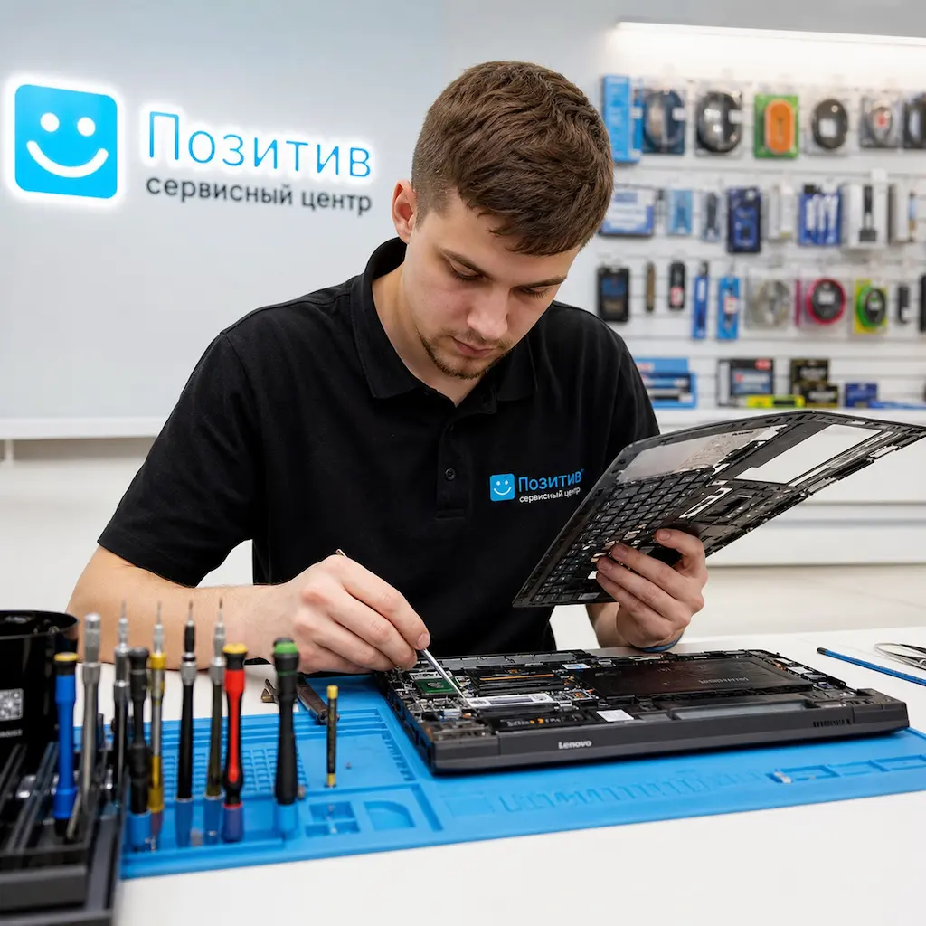 заменить клавиатуру на ноутбуке Lenovo в Астрахани