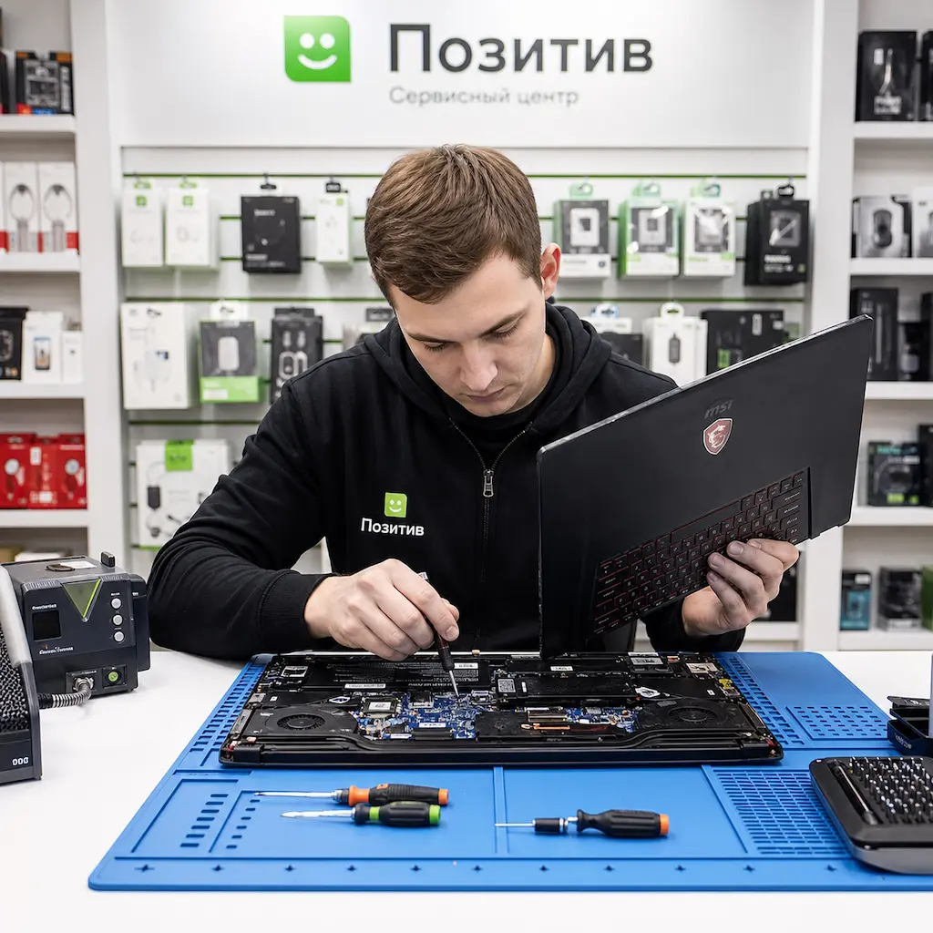 заменить клавиатуру на ноутбуке MSI в Астрахани