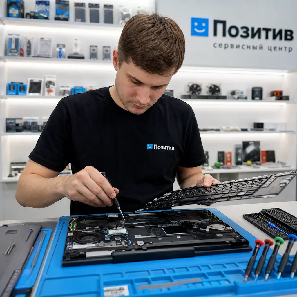 заменить клавиатуру на ноутбуке Samsung в Астрахани