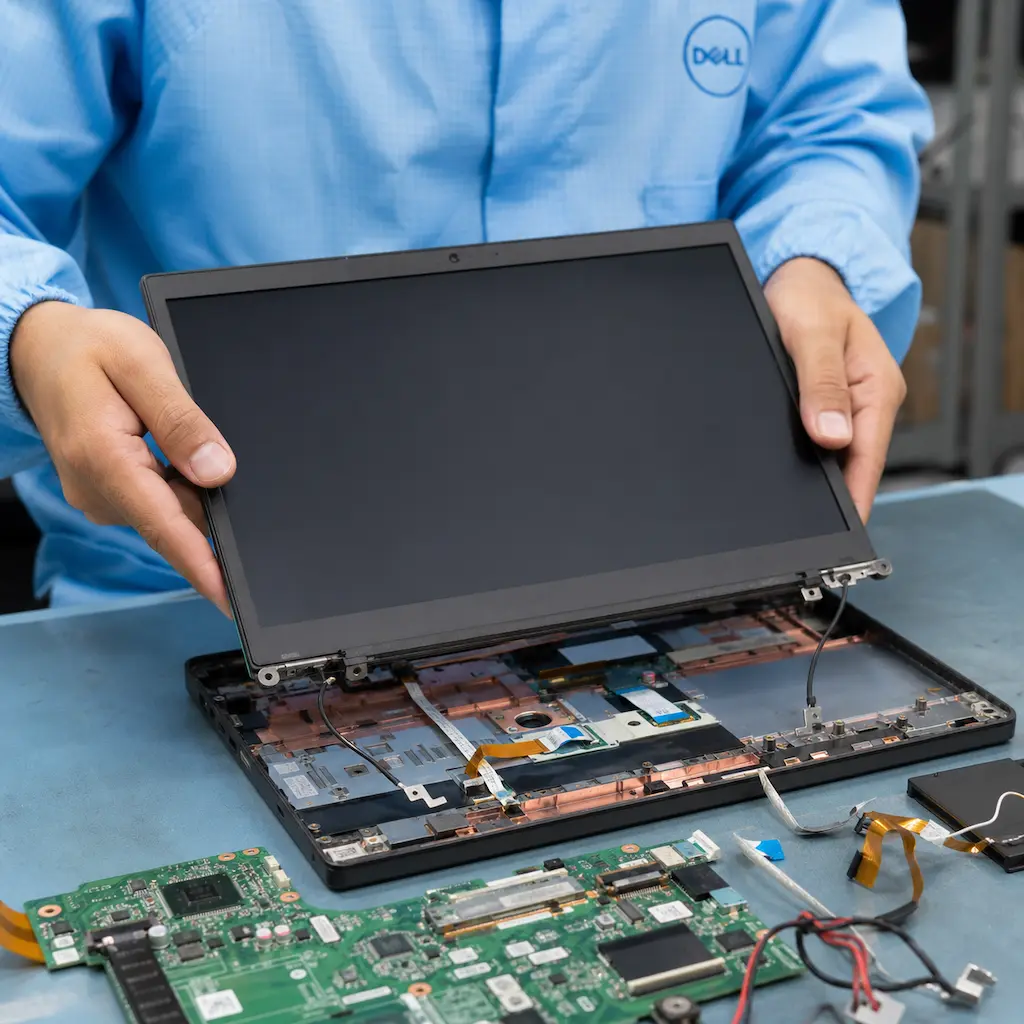 заменить матрицу ноутбука Dell в Астрахани