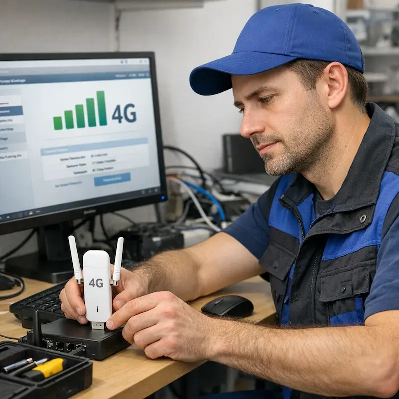 Настройка LTE модема в Астрахани