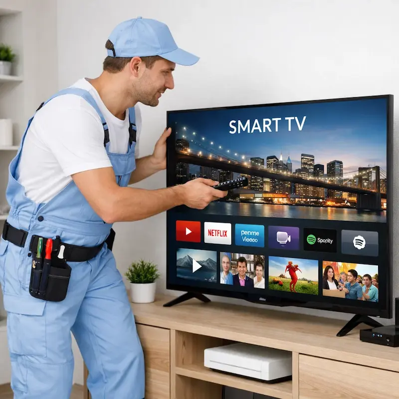 Как вызвать мастера для настройки Smart TV в Астрахани