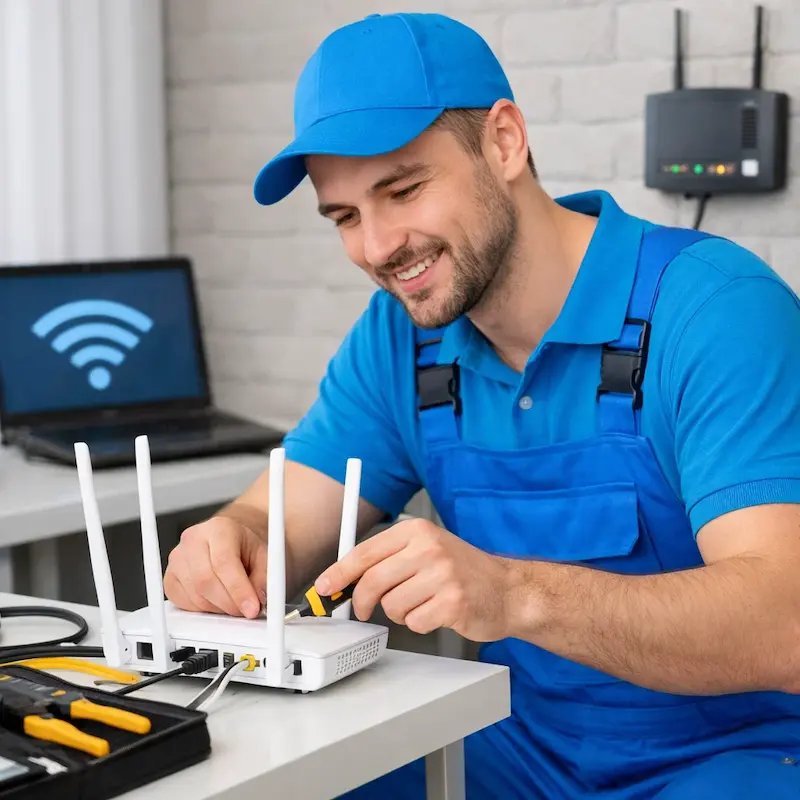 Настройка Wi - Fi в Астрахани