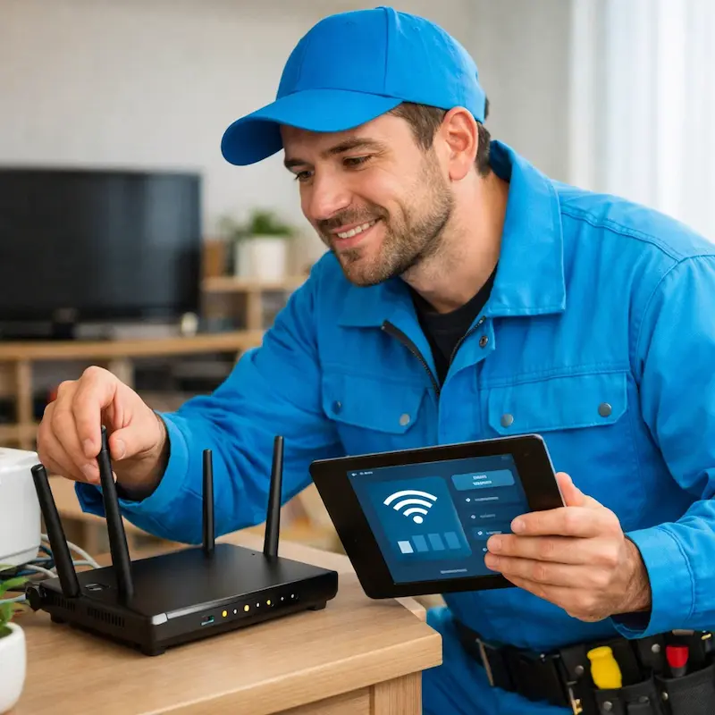 Настройка Wi-Fi для квартиры, дома и офиса в Астрахани