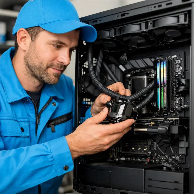 Установка СЖО на ПК в Астрахани