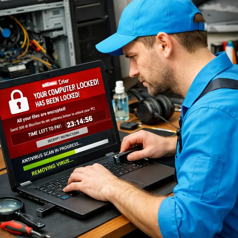 Удалить винлокер в Астрахани